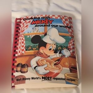 Vintage Cooking with Mickey Around Our World Cookbook